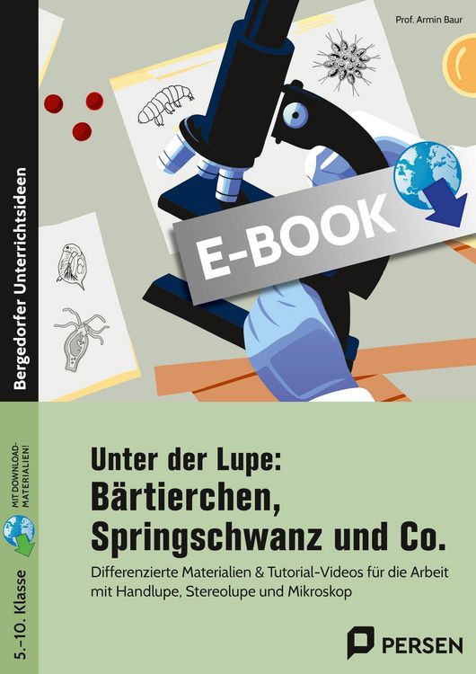 Produktbild: Unter der Lupe: B&auml;rtierchen, Springschwanz und Co.