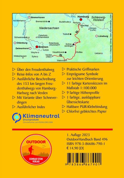 Produktbild: Freudenthalweg von Hamburg-Harburg nach Verden