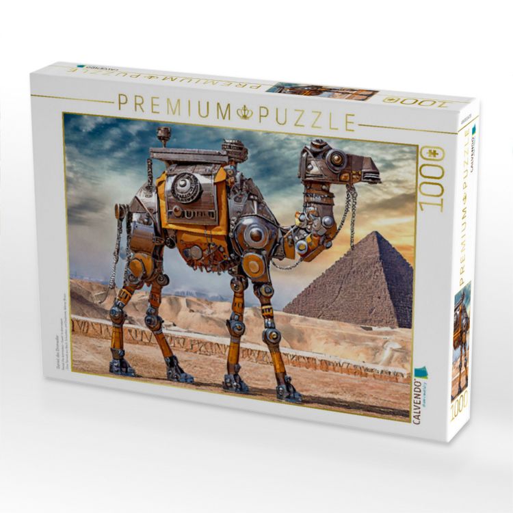 Produktbild: CALVENDO Puzzle Daniel, das Dromedar | 1000 Teile Lege-Gr&ouml;&szlig;e 64x48cm Foto-Puzzle f&uuml;r gl&uuml;ckliche Stunden