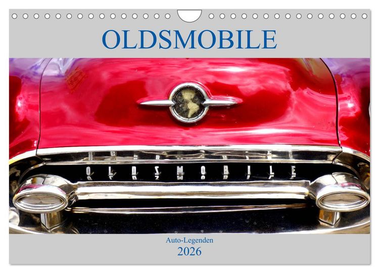 Produktbild: OLDSMOBILE - Auto-Legenden (Wandkalender 2026 DIN A4 quer), CALVENDO Monatskalender