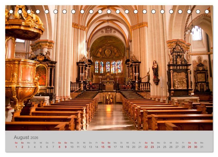 Produktbild: Bonn Die Stadt am Rhein (Tischkalender 2026 DIN A5 quer), CALVENDO Monatskalender