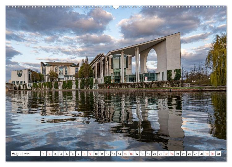 Produktbild: Faszination Berlin - Stadtansichten zwischen Himmel und Spree (hochwertiger Premium Wandkalender 2026 DIN A2 quer), Kunstdruck in Hochglanz