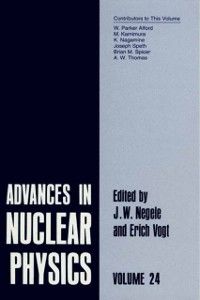 Produktbild: Advances in Nuclear Physics