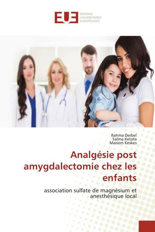 Produktbild: Analg&eacute;sie post amygdalectomie chez les enfants