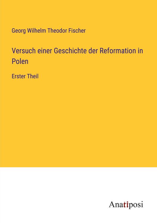 Produktbild: Versuch einer Geschichte der Reformation in Polen