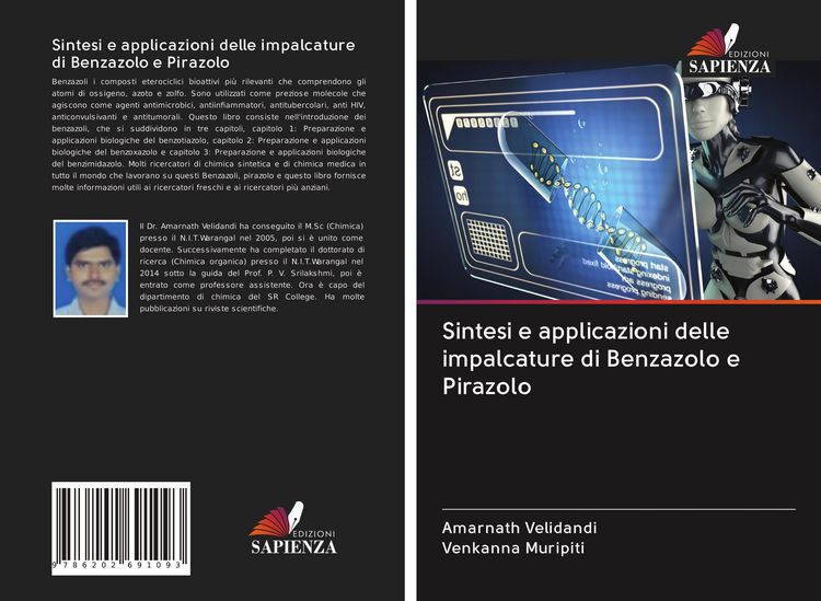 Produktbild: Sintesi e applicazioni delle impalcature di Benzazolo e Pirazolo