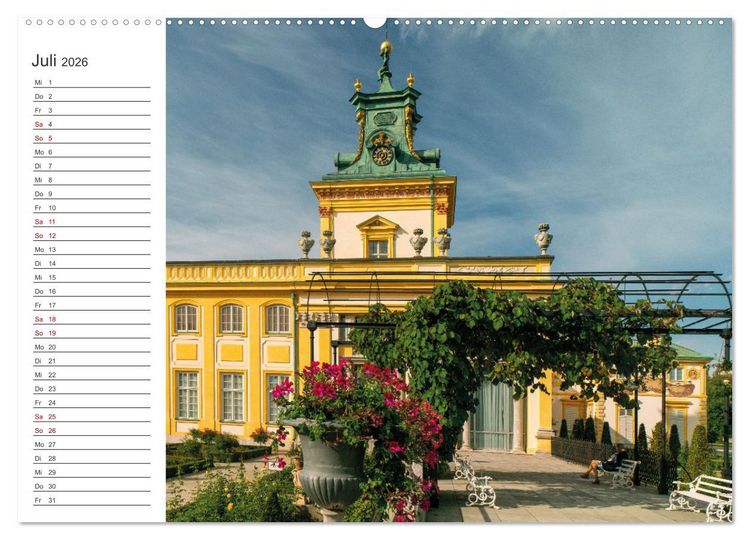 Produktbild: Zw&ouml;lf mal Europa (Wandkalender 2026 DIN A2 quer), CALVENDO Monatskalender