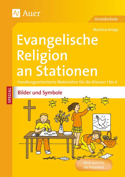 Produktbild: Ev. Religion an Stationen Spezial Bilder & Symbole