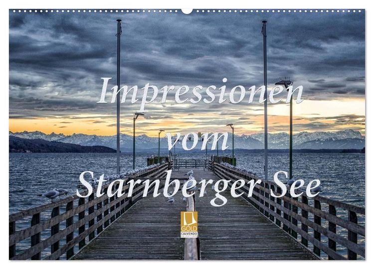 Produktbild: Impressionen vom Starnberger See (Wandkalender 2026 DIN A2 quer), CALVENDO Monatskalender