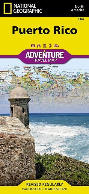 Produktbild: Puerto Rico Map