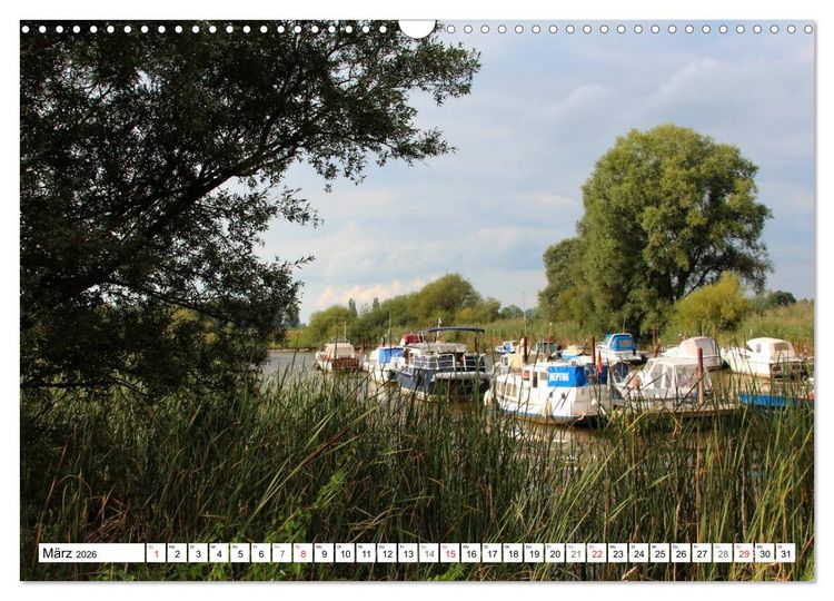 Produktbild: Wedel - Ein Spaziergang (Wandkalender 2026 DIN A3 quer), CALVENDO Monatskalender