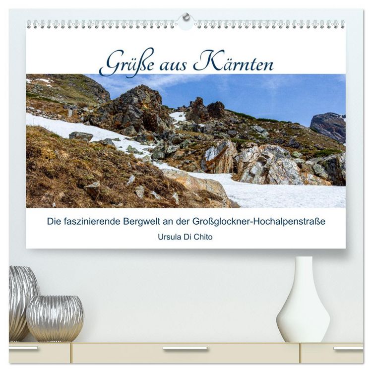 Produktbild: Gr&uuml;&szlig;e aus K&auml;rnten (hochwertiger Premium Wandkalender 2026 DIN A2 quer), Kunstdruck in Hochglanz