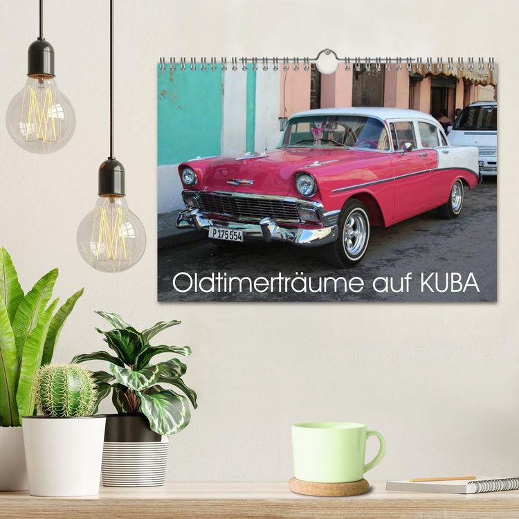 Produktbild: Oldtimertr&auml;ume auf KUBA (Wandkalender 2026 DIN A4 quer), CALVENDO Monatskalender