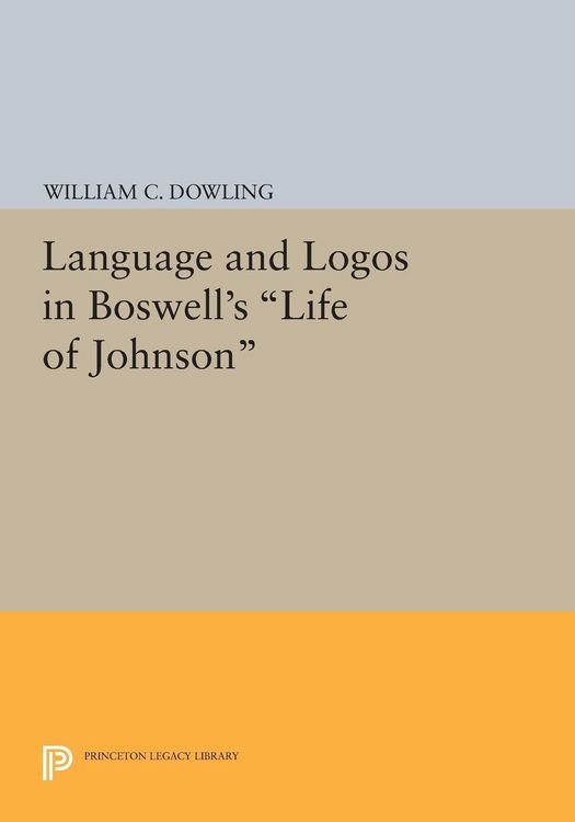 Produktbild: Language and Logos in Boswell's Life of Johnson