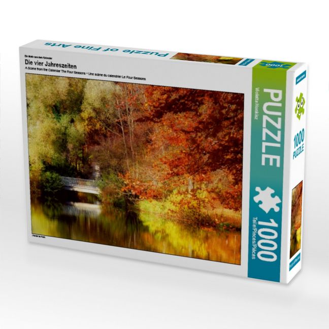 Produktbild: CALVENDO Puzzle Ein Motiv aus dem Kalender Die vier Jahreszeiten | 1000 Teile Lege-Gr&ouml;&szlig;e 64x48cm Foto-Puzzle f&uuml;r gl&uuml;ckliche Stunden