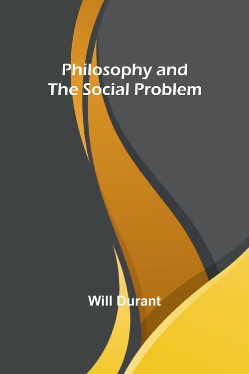 Produktbild: Philosophy and the Social Problem