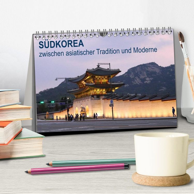 Produktbild: S&Uuml;DKOREA zwischen asiatischer Tradition und Moderne (Tischkalender 2026 DIN A5 quer), CALVENDO Monatskalender
