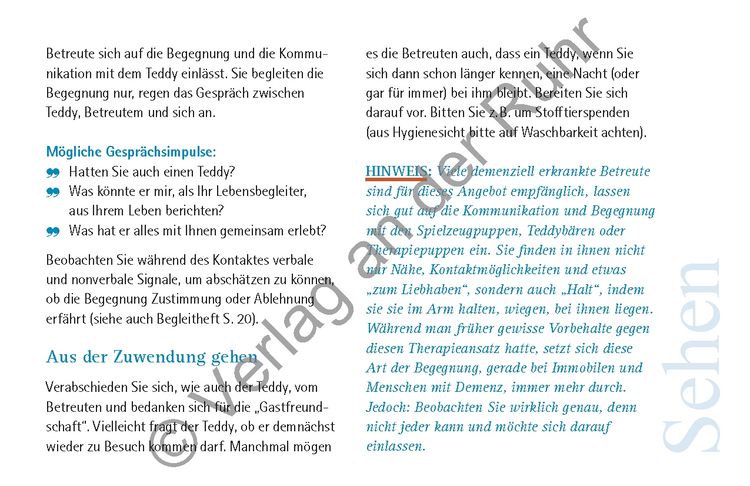 Produktbild: Sinnesaktivierungen f&uuml;r Bettl&auml;gerige