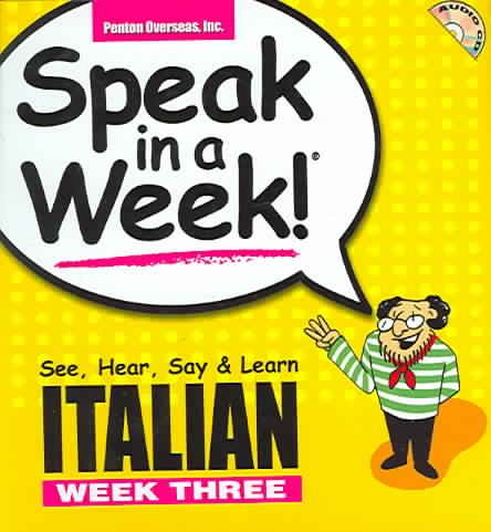 Produktbild: Speak in a Week! Italian 3 with CD (Audio)