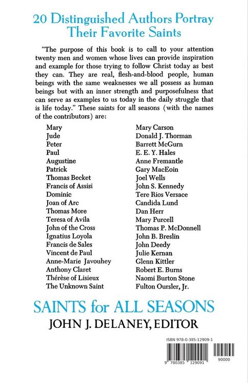 Produktbild: Saints for All Seasons