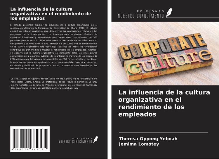 Produktbild: La influencia de la cultura organizativa en el rendimiento de los empleados