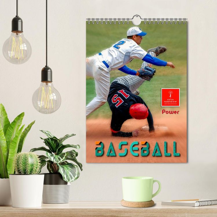 Produktbild: Baseball Power (Wandkalender 2026 DIN A4 hoch), CALVENDO Monatskalender