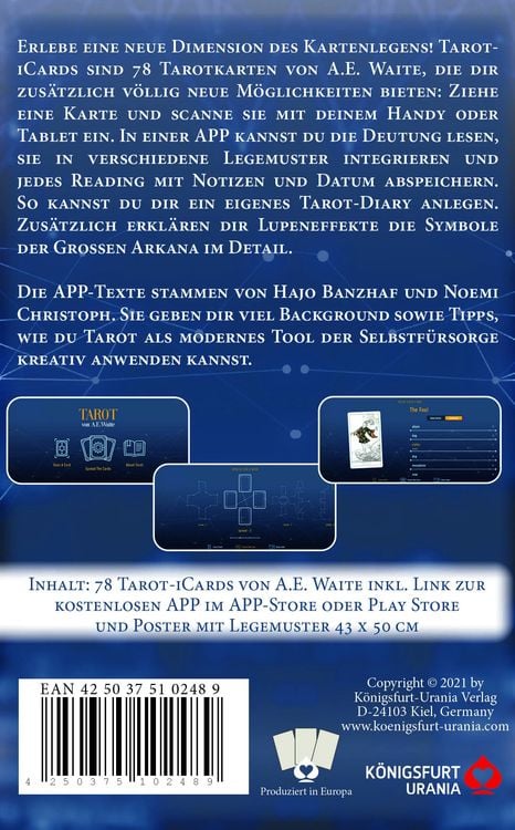 Produktbild: Tarot von A.E. Waite - iCards