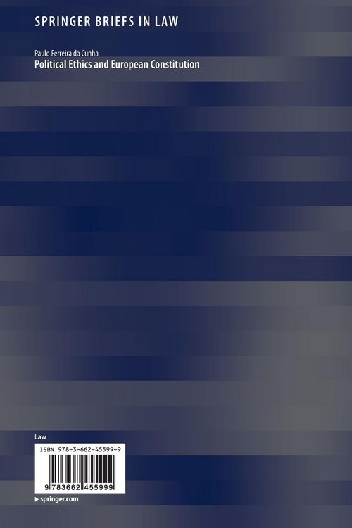 Produktbild: Political Ethics and European Constitution