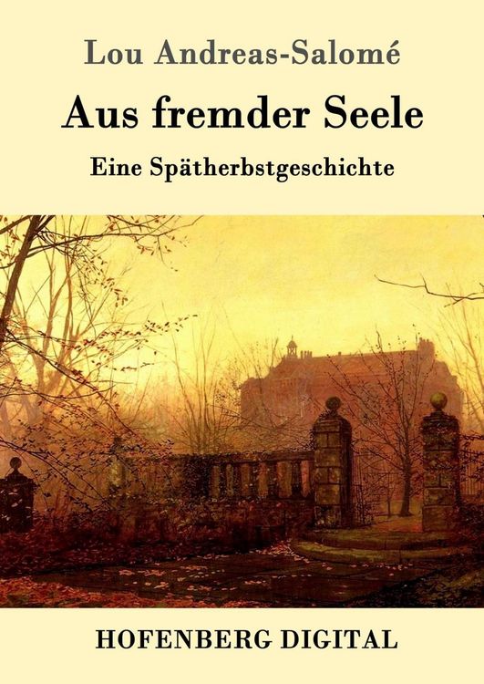 Produktbild: Aus fremder Seele