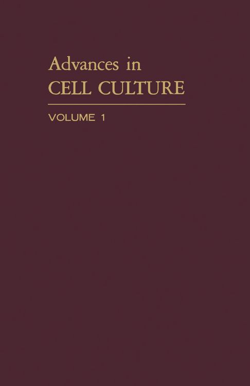 Produktbild: Advances in Cell Culture