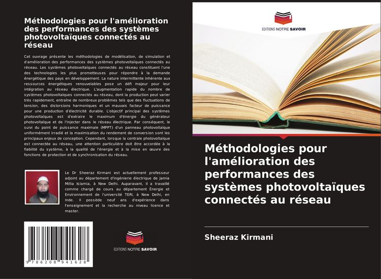 Produktbild: M&eacute;thodologies pour l'am&eacute;lioration des performances des syst&egrave;mes photovolta&iuml;ques connect&eacute;s au r&eacute;seau