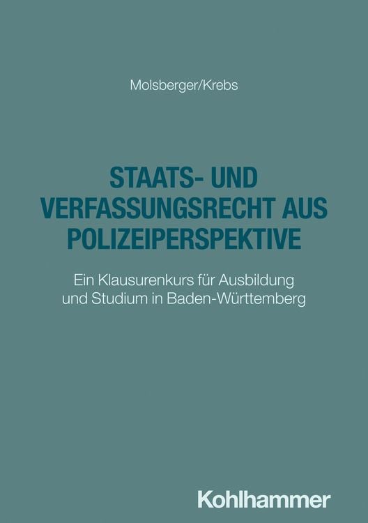 Produktbild: Staats- und Verfassungsrecht aus Polizeiperspektive