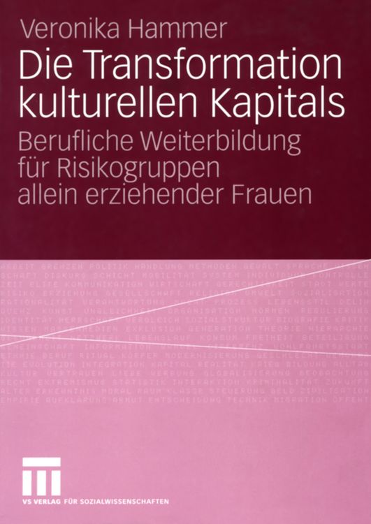 Produktbild: Die Transformation kulturellen Kapitals