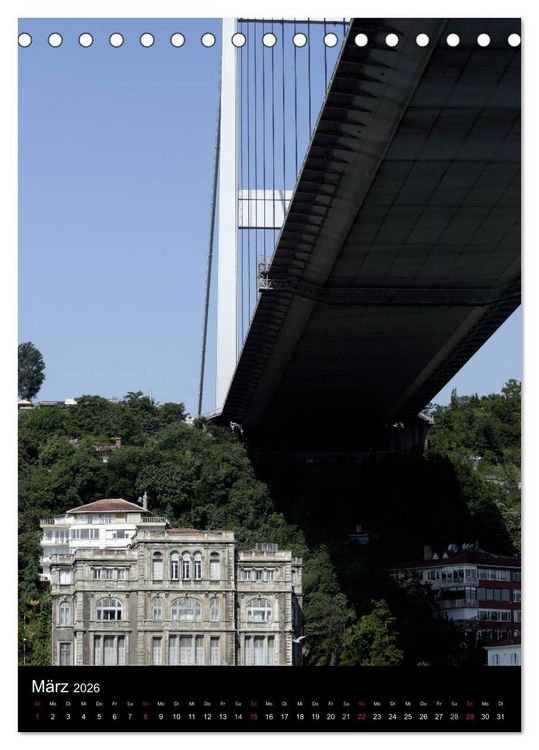 Produktbild: Istanbul, die Perle am Bosporus (Tischkalender 2026 DIN A5 hoch), CALVENDO Monatskalender