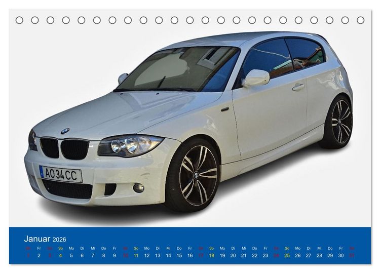Produktbild: BMW Mein Favorit (Tischkalender 2026 DIN A5 quer), CALVENDO Monatskalender