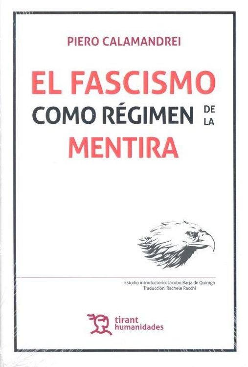 Produktbild: El fascismo como r&eacute;gimen de la mentira