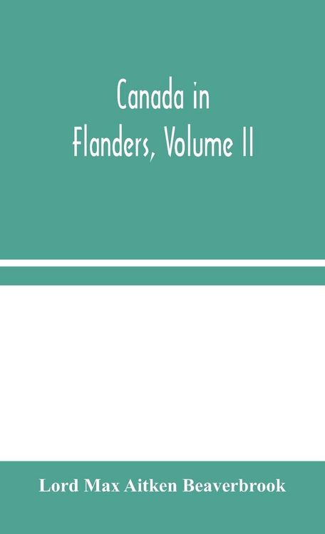 Produktbild: Canada In Flanders, Volume II