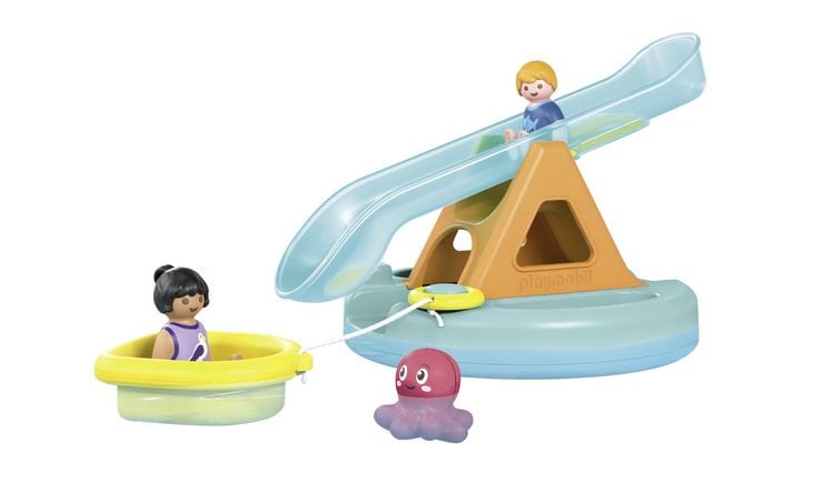 Produktbild: 71687 JUNIOR Badeinsel mit Wasserrutsche