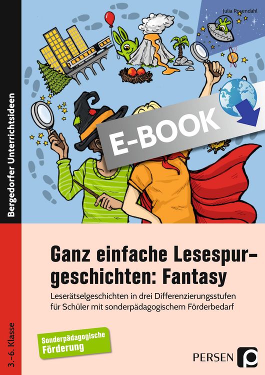 Produktbild: Ganz einfache Lesespurgeschichten: Fantasy