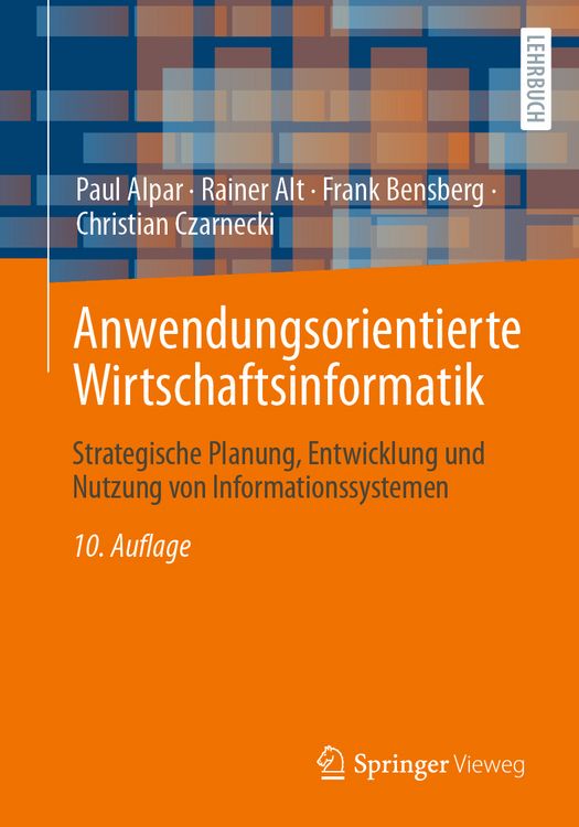 Produktbild: Anwendungsorientierte Wirtschaftsinformatik