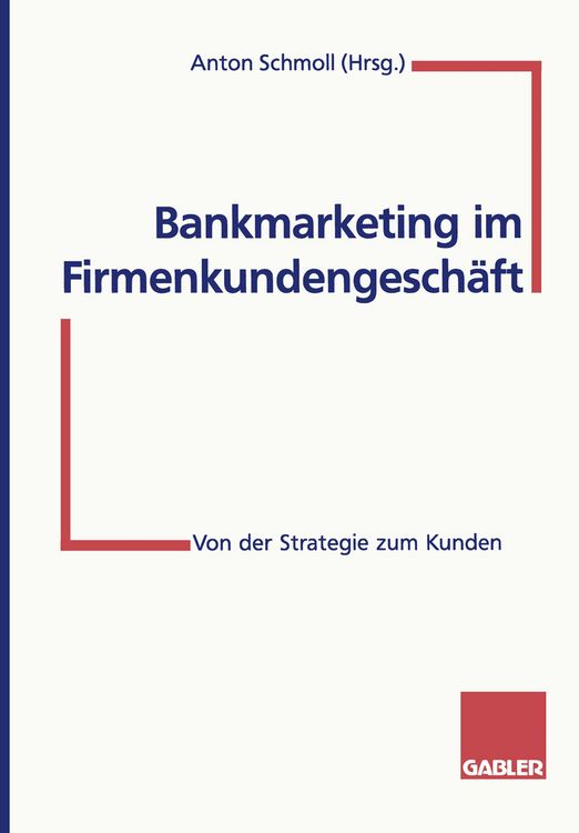 Produktbild: Bankmarketing im Firmenkundengesch&auml;ft