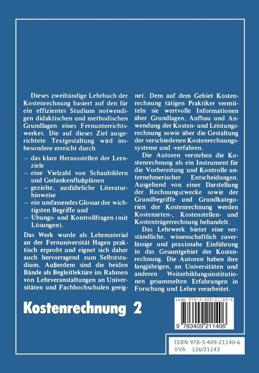 Produktbild: Kostenrechnung 2