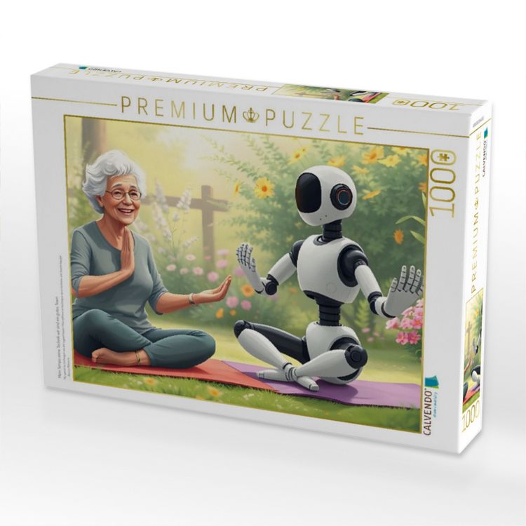 Produktbild: CALVENDO Puzzle Mein Tempo seine Technik wir sind ein gutes Team | 1000 Teile Lege-Gr&ouml;&szlig;e 64x48cm Foto-Puzzle f&uuml;r gl&uuml;ckliche Stunden