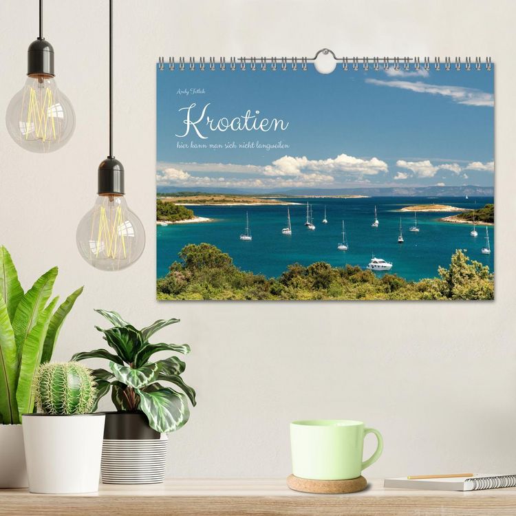 Produktbild: Kroatien - hier kann man sich nicht langweilen (Wandkalender 2026 DIN A4 quer), CALVENDO Monatskalender