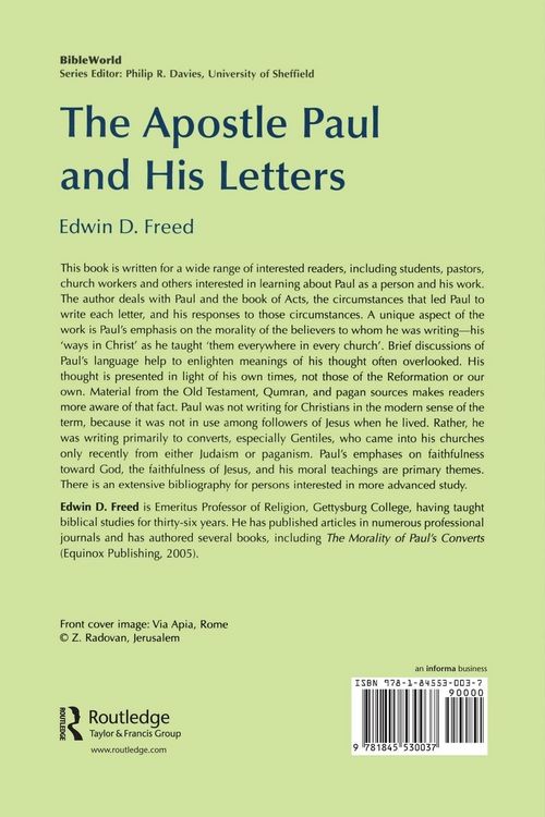 Produktbild: The Apostle Paul and His Letters