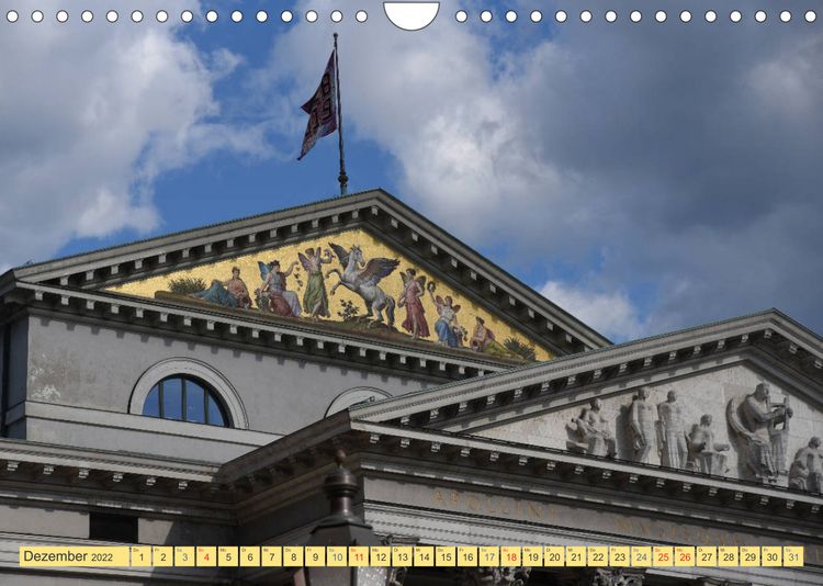 Produktbild: Historisches M&uuml;nchen (Wandkalender 2022 DIN A4 quer)