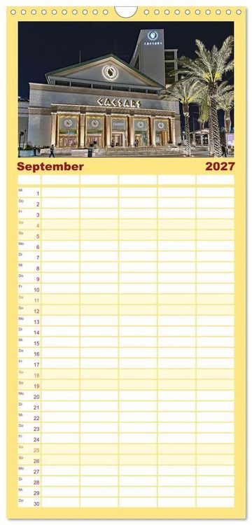 Produktbild: Familienplaner 2027 - So sch&ouml;n ist New Orleans mit 5 Spalten (Wandkalender, 21 x 45 cm) CALVENDO