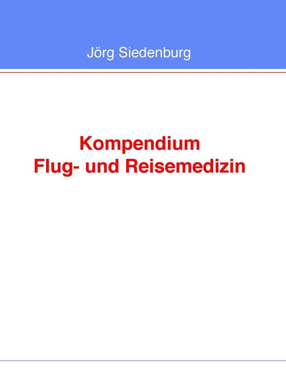 Produktbild: Kompendium Flug- und Reisemedizin