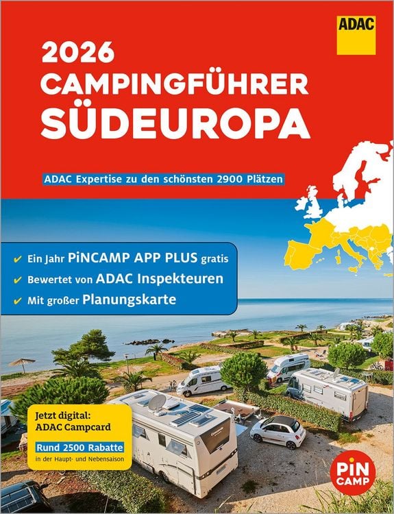 Produktbild: ADAC Campingf&uuml;hrer S&uuml;deuropa 2026