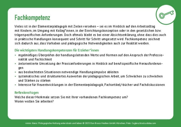 Produktbild: P&auml;dagogische Haltung entwickeln und leben